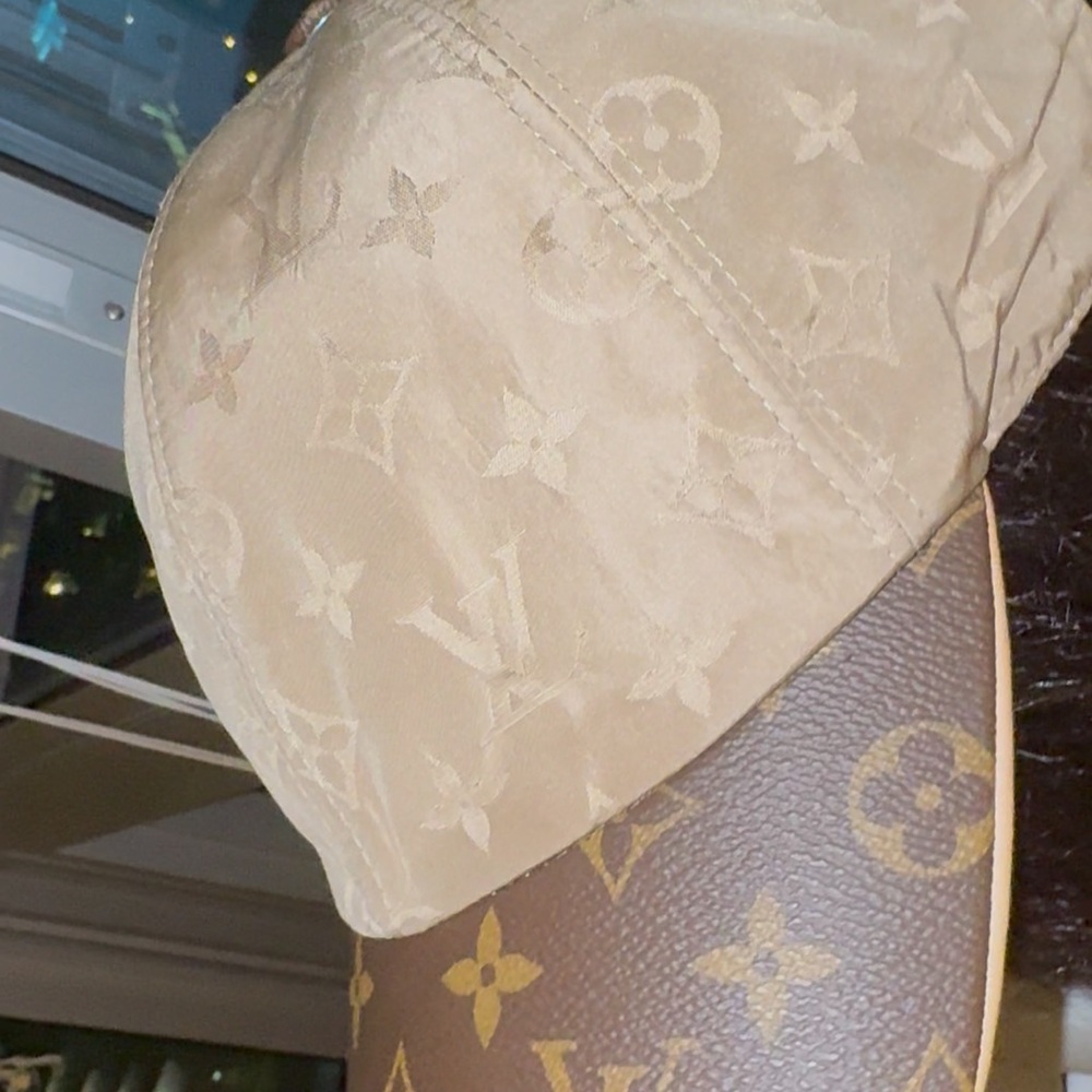 Louis Vuitton Beige Monogram Hat